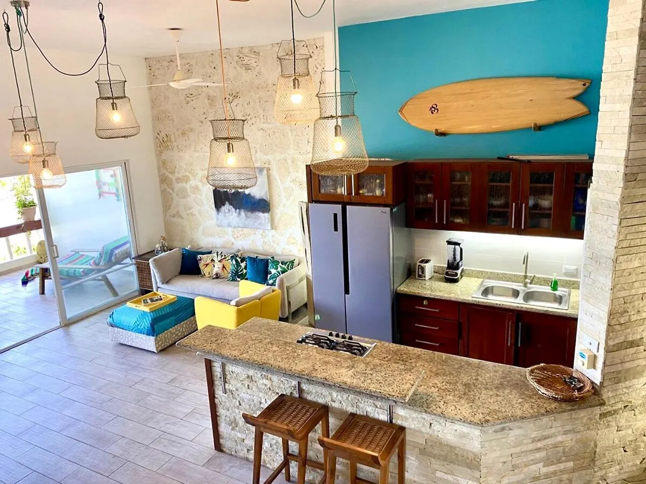 Apartment Best-View Penthouse On Kite Beach, Cabarete Dominican Republic